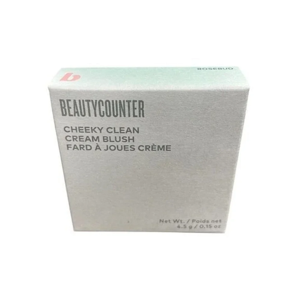 NEW Beautycounter Cheeky Clean Cream Blush ROSEBUD 0.15oz Makeup LOT OF 2 USA
